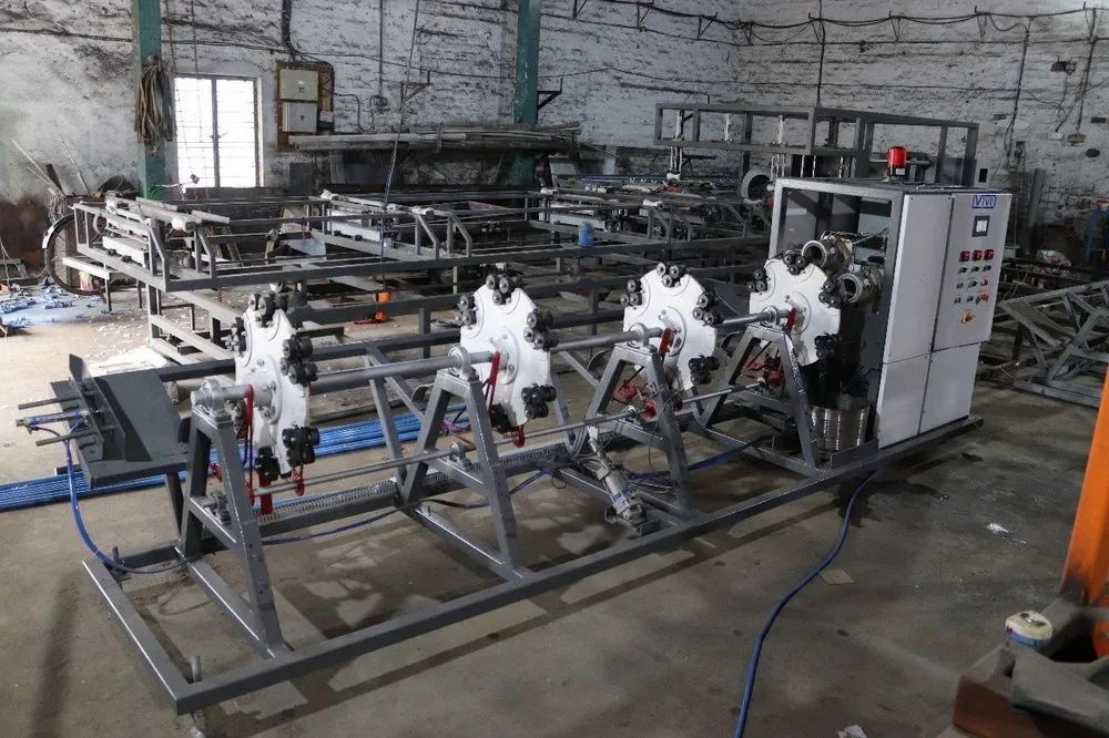 5 HP PVC Pipe Slotting Machine