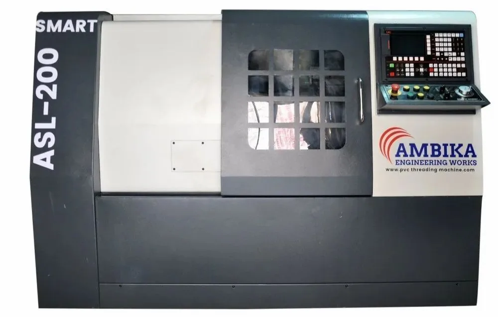 CNC UPVC Pipe Threading Machine