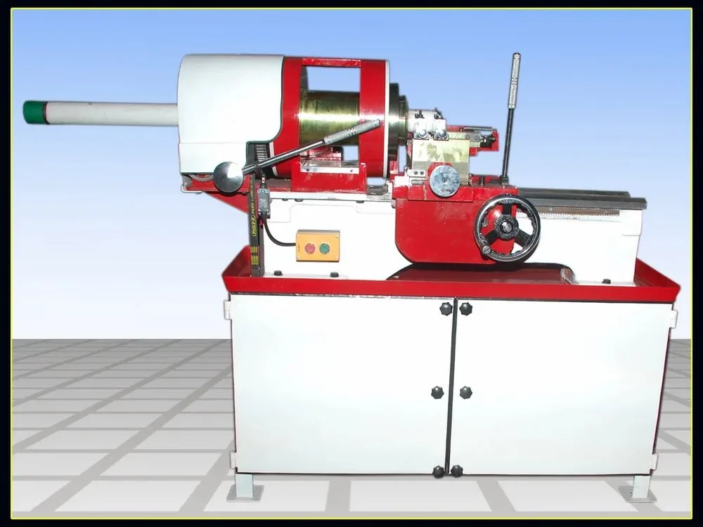Plastic Pipe Threading Machine